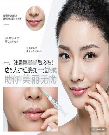 注射玻尿酸后必看！这5大护理要点助你美丽无忧
