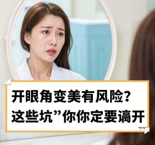 开眼角变美有风险？这些“坑”你一定要避开！